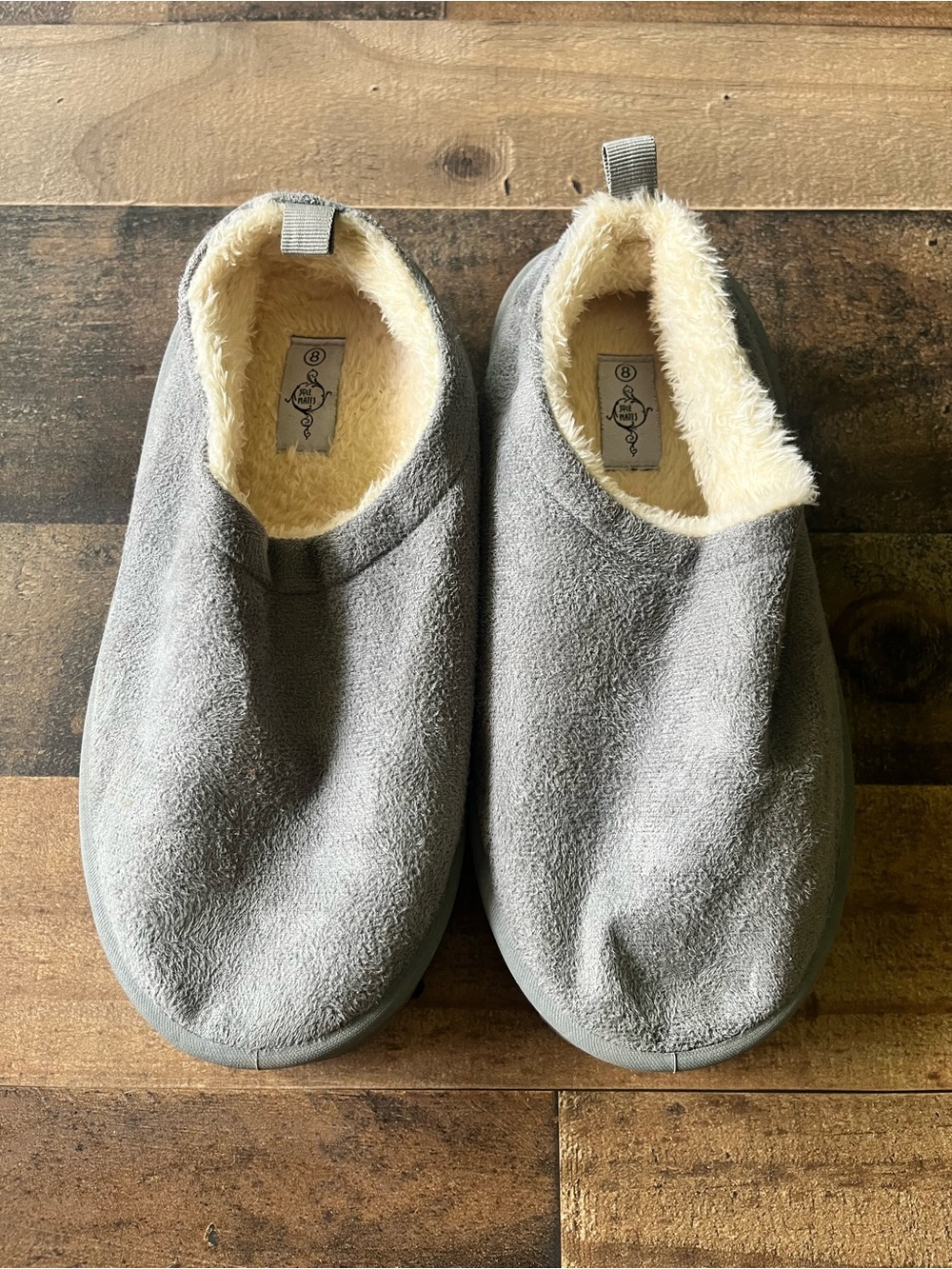Women's Slip-On Fleece-Lined Shoe Slippers | 8